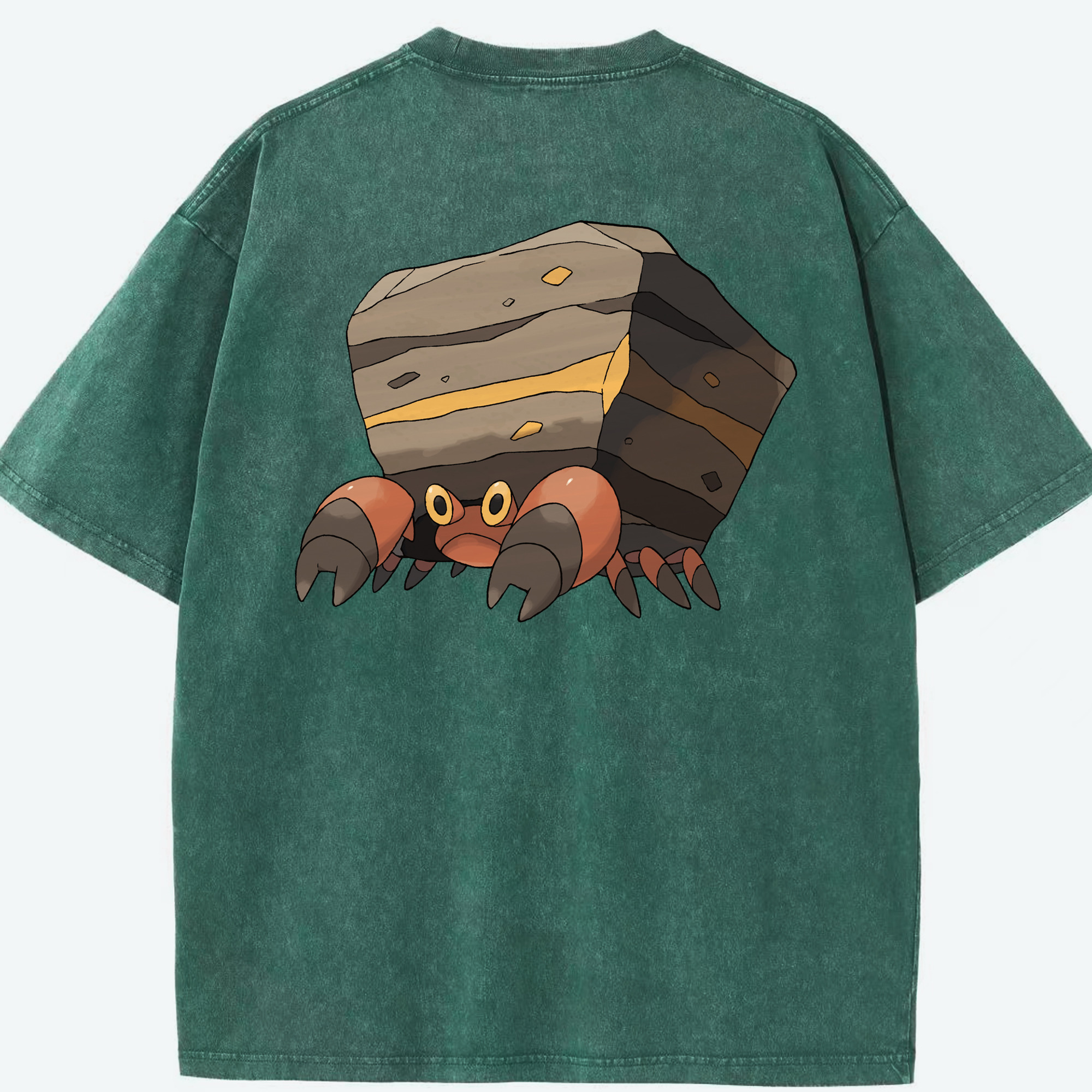 （画像用） ポケットモンスター Pokémon 綿100% ヴィンテージ風 半袖Tシャツ（背面プリント）